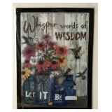 Bead Art Words of Wisdom