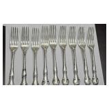 423g Gorham Sterling English Gadroom Forks