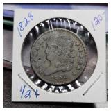 1828 Half Cent