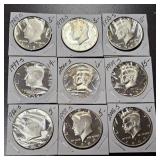 Proof JFK Half Dollars