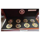 Donald Trump Coin Collection in Wood Box