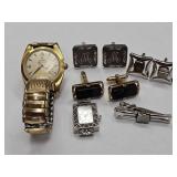 Watch & Cuff Links