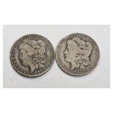 Pair of Silver Dollars