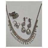 Pretty Rhinestone Jewelry