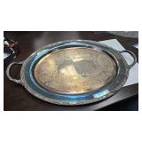 Huge Silver Plated Tray