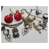 Assorted Vintage Jewelry, See Photo