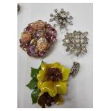 Assorted Vintage Jewelry, See Photo