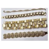 Gold Tone Bracelets