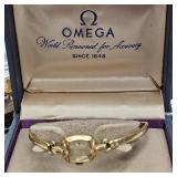 14kt Gold Filled Omega Watch in Original Box