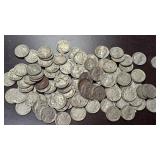 100 Silver Dimes