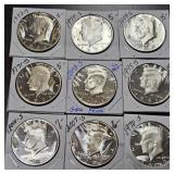 Proof JFK Half Dollars