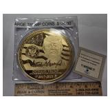 Large Donald Trump Coin