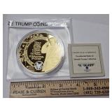 Large Donald Trump Coin