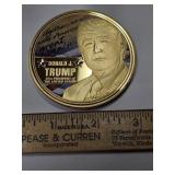 Large Donald Trump Coin