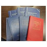 Old Coin Books & Blue Folders