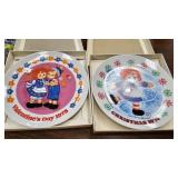 Raggedy Ann & Andy Plates