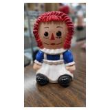 Raggedy Ann Penny Bank