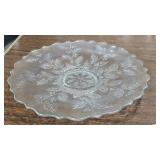 Fenton Holly Pattern Plate