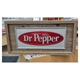 Amazing Dr. Pepper Sign Mounted on Wood