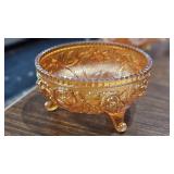 Imperial Carnival Footed Bowl