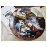 Victorian Cat Plate