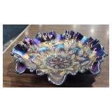 Fenton Holly Pattern Bowl