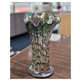 8"  Northwood Imperial Funeral Vase