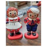 Raggedy Ann & Andy Figurines