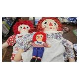 Raggedy Ann Dolls