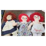 Raggedy Ann Dolls