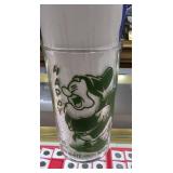 "Happy Dwarf" Glass