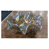 Imperial Smoke Diamond Ring Ruffled Bowl