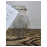 Half Pint Embossed Jewell Dairy Mount Vernon