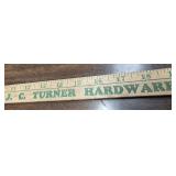 J. C. Turner Marion Ohio Yardstick