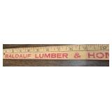 Balduf Lumber Yardstick Marion Ohio