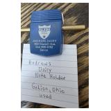 Andrews Dairy Note Holder Galion Ohio