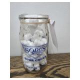 Pint Cream Jar  Sodus Brand