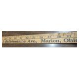The Avenue Lumber & Supply Marion Ohio Yardstick