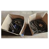 2 Large Boxes of Belts
