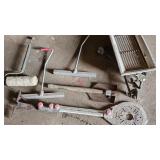 Misc. roller, hooks, etc.
