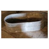 Galvanized Tub, 4 ft long