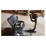 Drive Spitfire Pro Travel Scooter Low Hours, runs