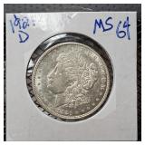 1921-D Morgan Silver Dollar