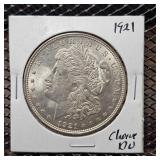 1921 Morgan Silver Dollar