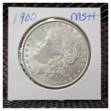 1900 Morgan Silver Dollar
