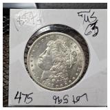 1887-S Morgan Silver Dollar