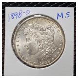 1898-O Morgan Silver Dollar
