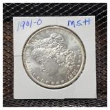 1901-O Morgan Silver Dollar