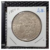 1887-O Morgan Silver Dollar