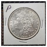 1890 Morgan Silver Dollar